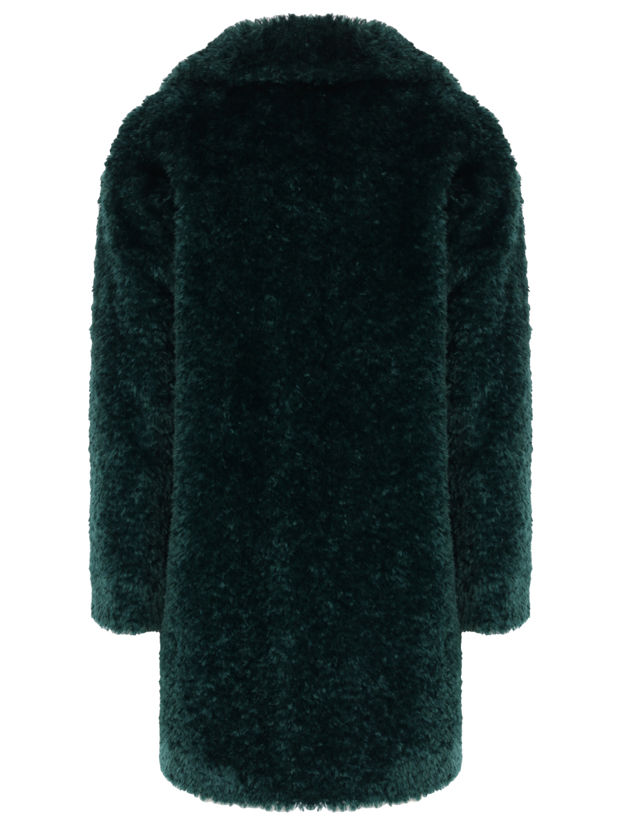 Полупальто однотонное