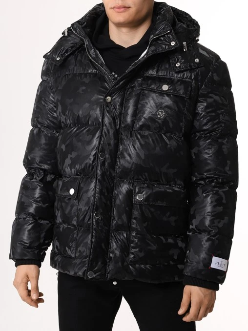 Пуховик стеганый PHILIPP PLEIN