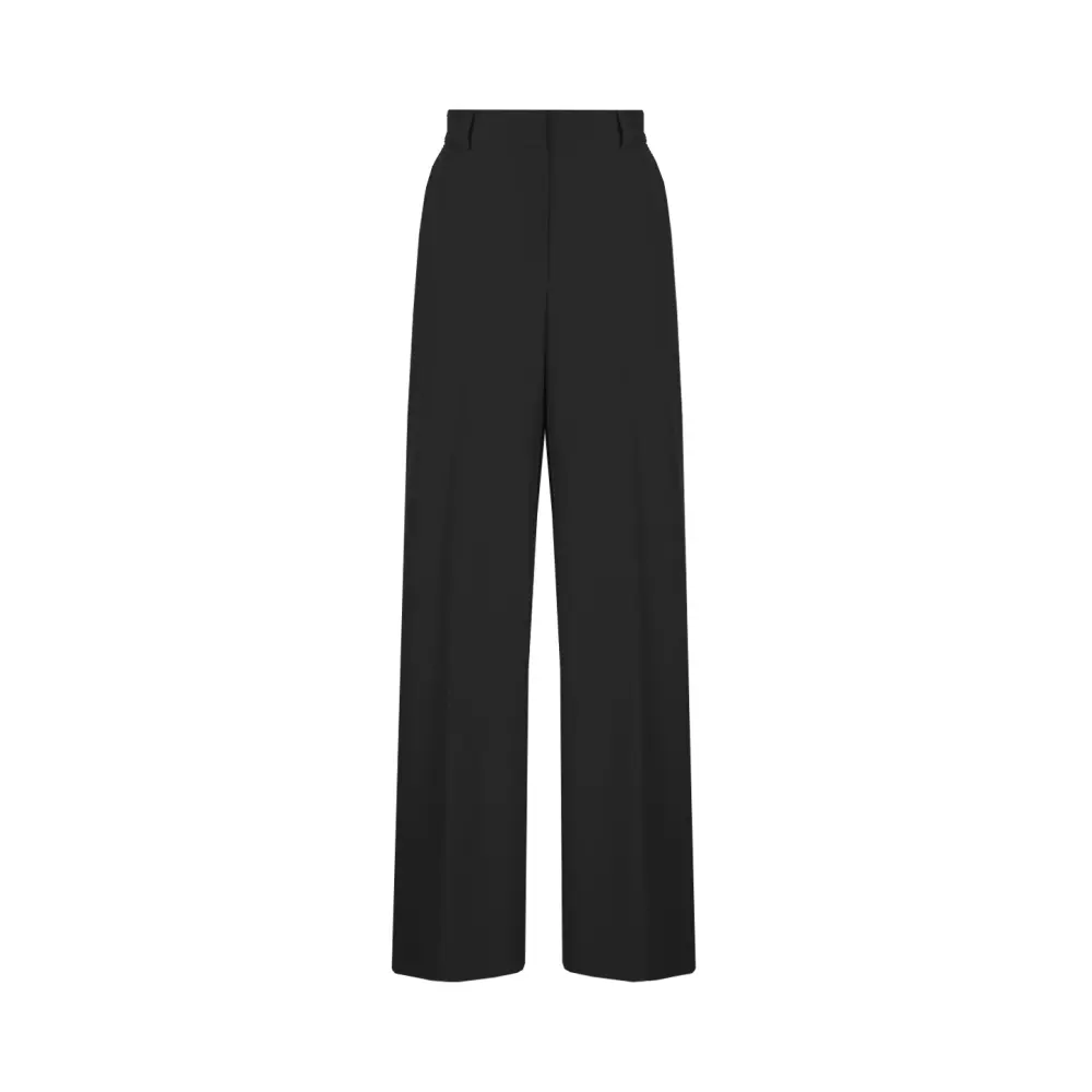 Брюки из шерсти и вискозы