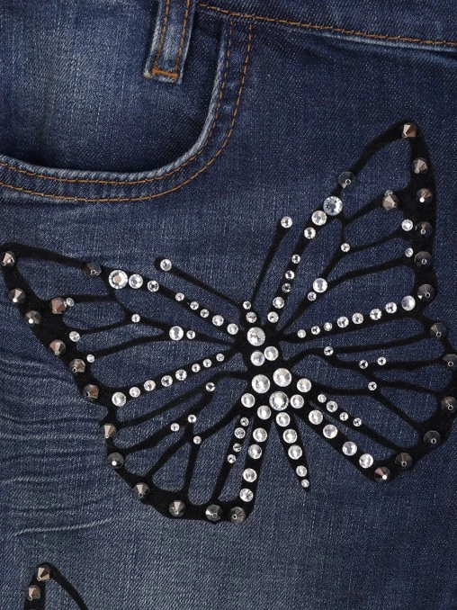 Джинсы хлопковые PHILIPP PLEIN