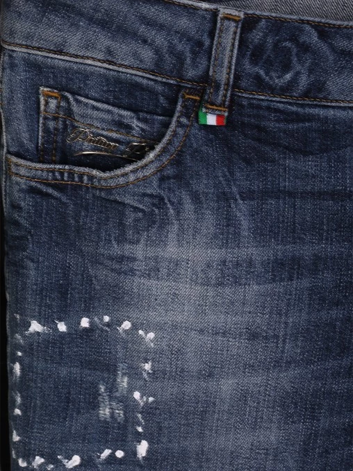 Джинсы хлопковые PHILIPP PLEIN