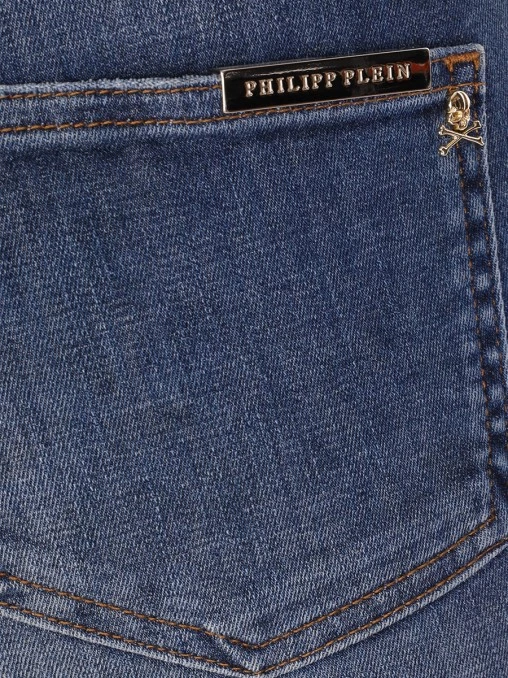 Джинсы хлопковые PHILIPP PLEIN