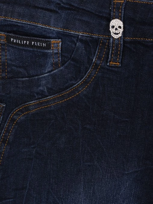 Джинсы хлопковые PHILIPP PLEIN