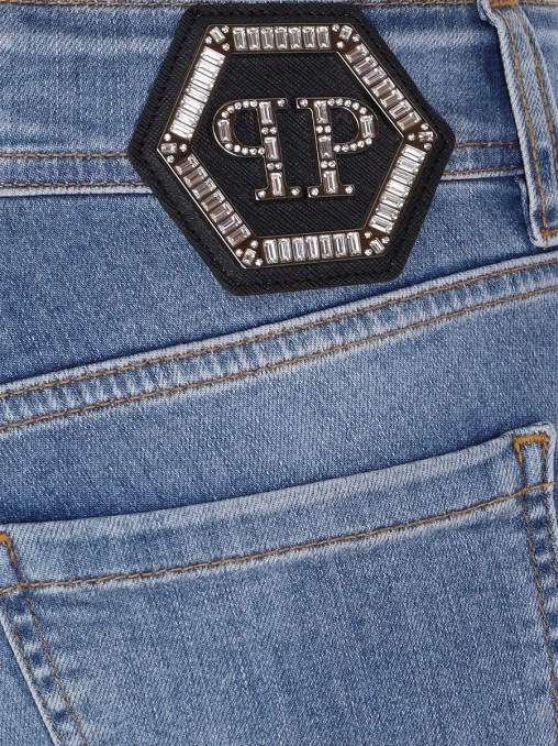 Джинсы хлопковые PHILIPP PLEIN