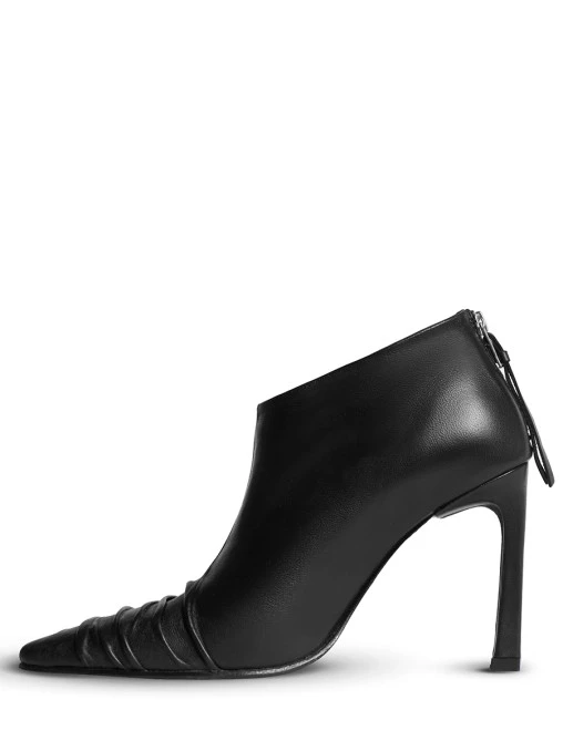 Ботильоны кожаные Crushed couture LNB