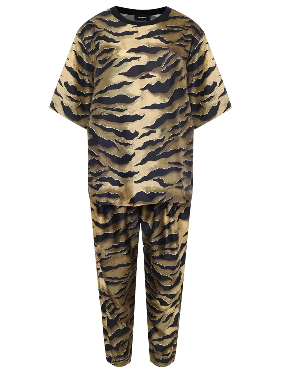 Костюм шелковый