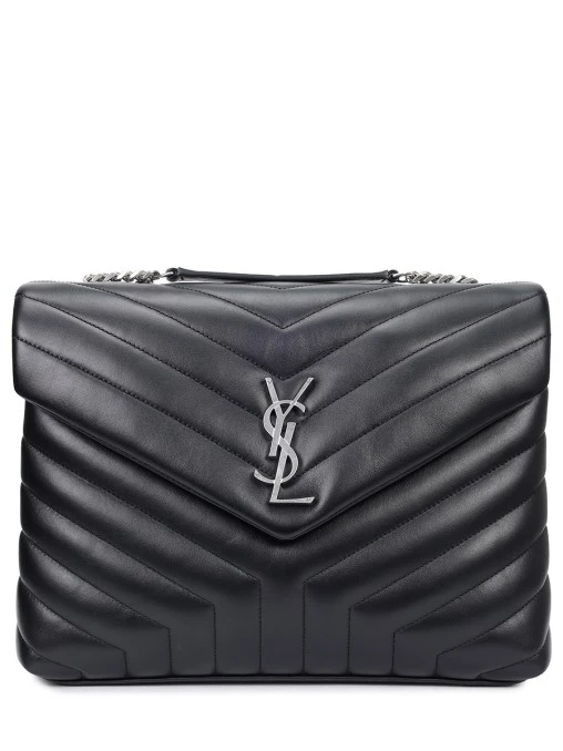 Сумка кожаная Monogram Loulou SAINT LAURENT