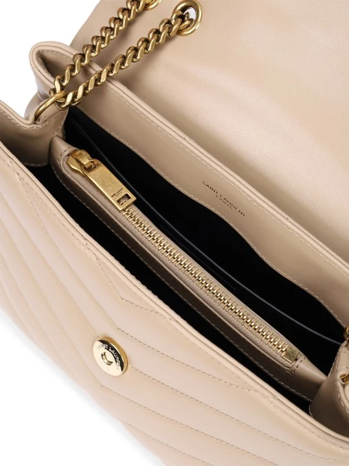 Сумка кожаная Monogram Loulou SAINT LAURENT