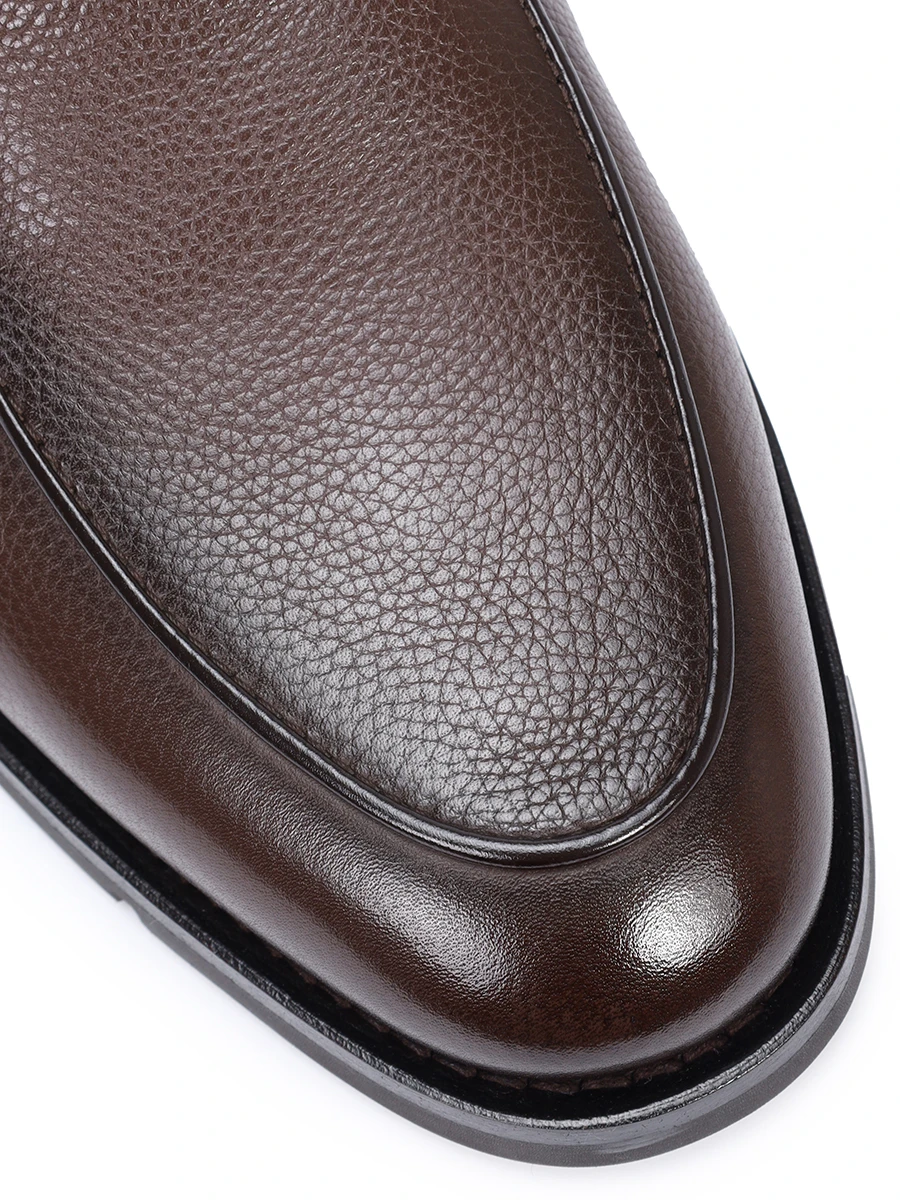 Ботинки кожаные на меху