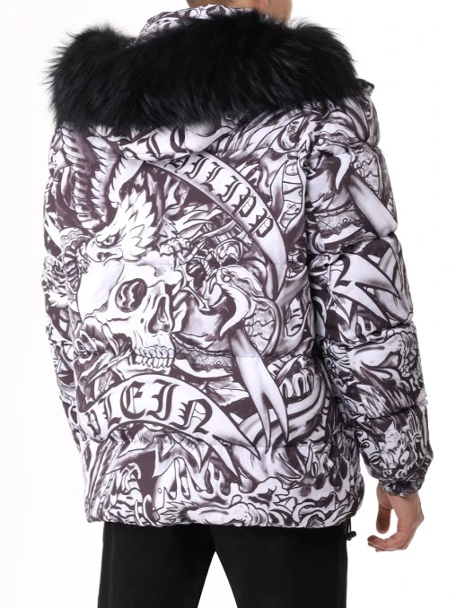 Пуховик стеганый PHILIPP PLEIN
