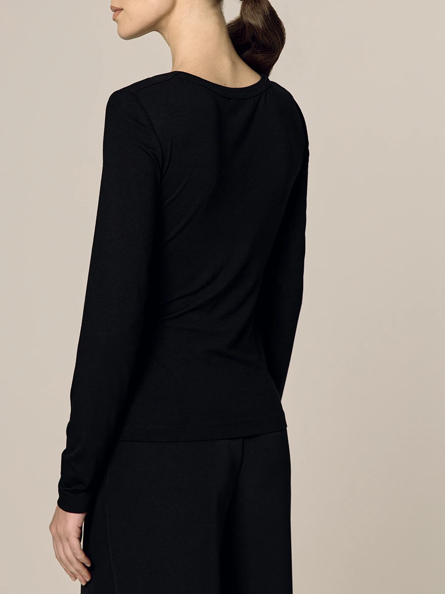 Лонгслив из вискозы