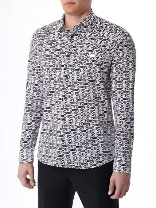 Рубашка Regular Fit хлопковая PHILIPP PLEIN