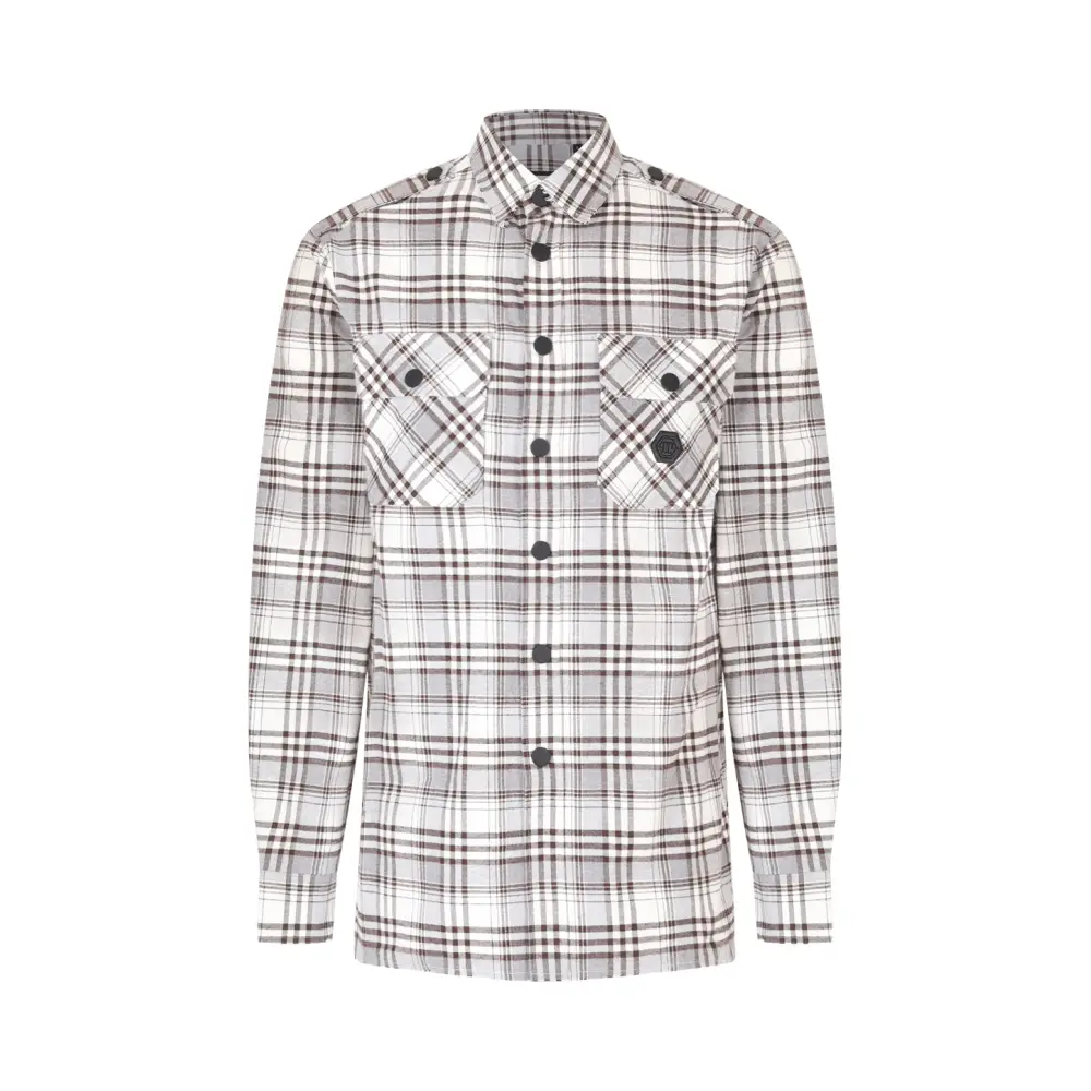 Рубашка Regular Fit хлопковая