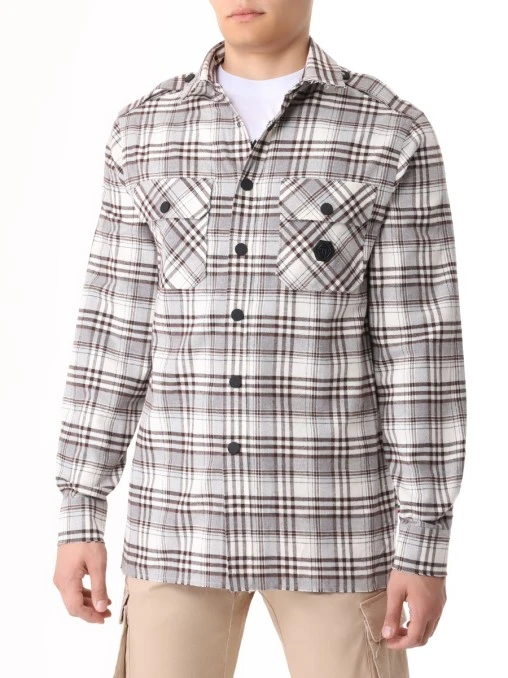 Рубашка Regular Fit хлопковая PHILIPP PLEIN