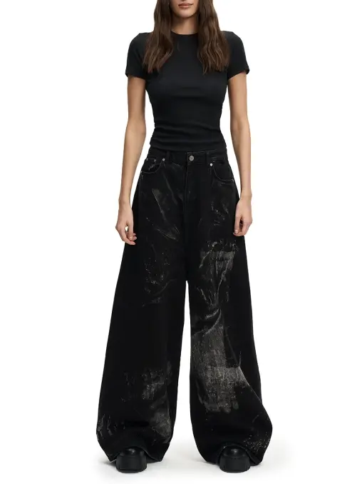 Джинсы хлопковые Malevich 495