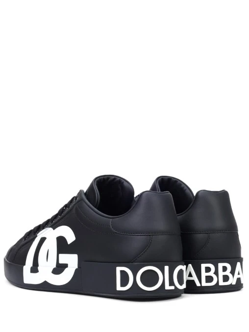 Кеды кожаные Portofino DOLCE & GABBANA