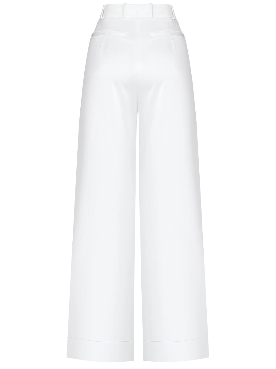 Брюки атласные