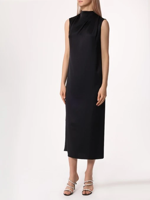 Платье из вискозы и ацетата LOST GENOME