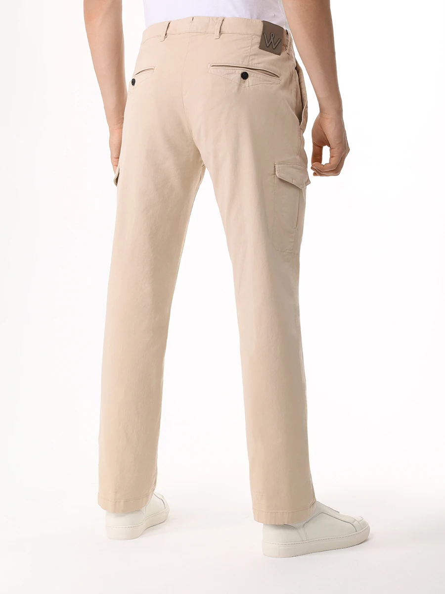 Брюки-карго хлопковые