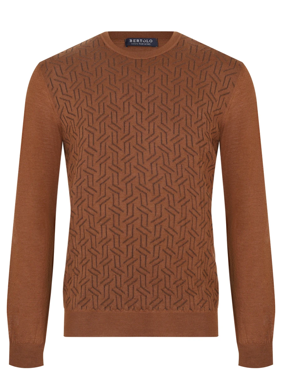 Джемпер из шерсти и шелка