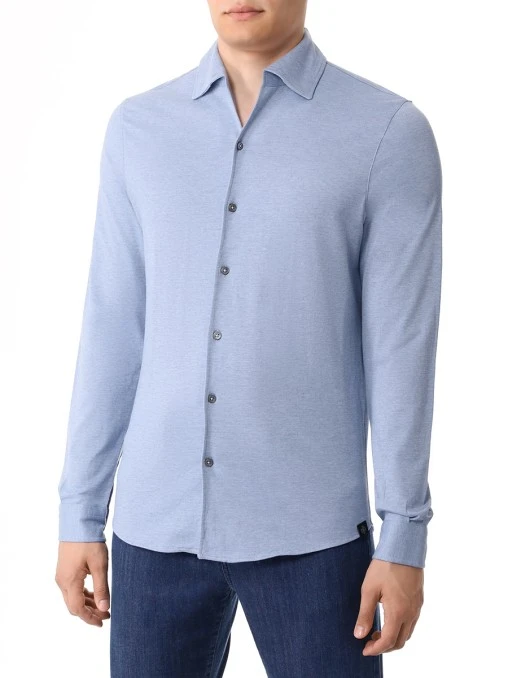 Рубашка Slim Fit хлопковая GRAN SASSO