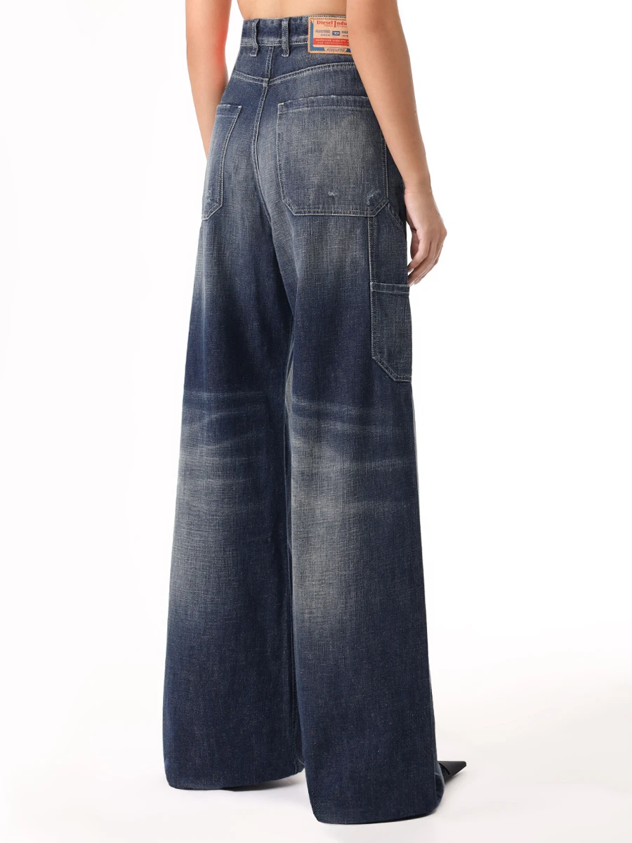 Джинсы Loose Fit хлопковые