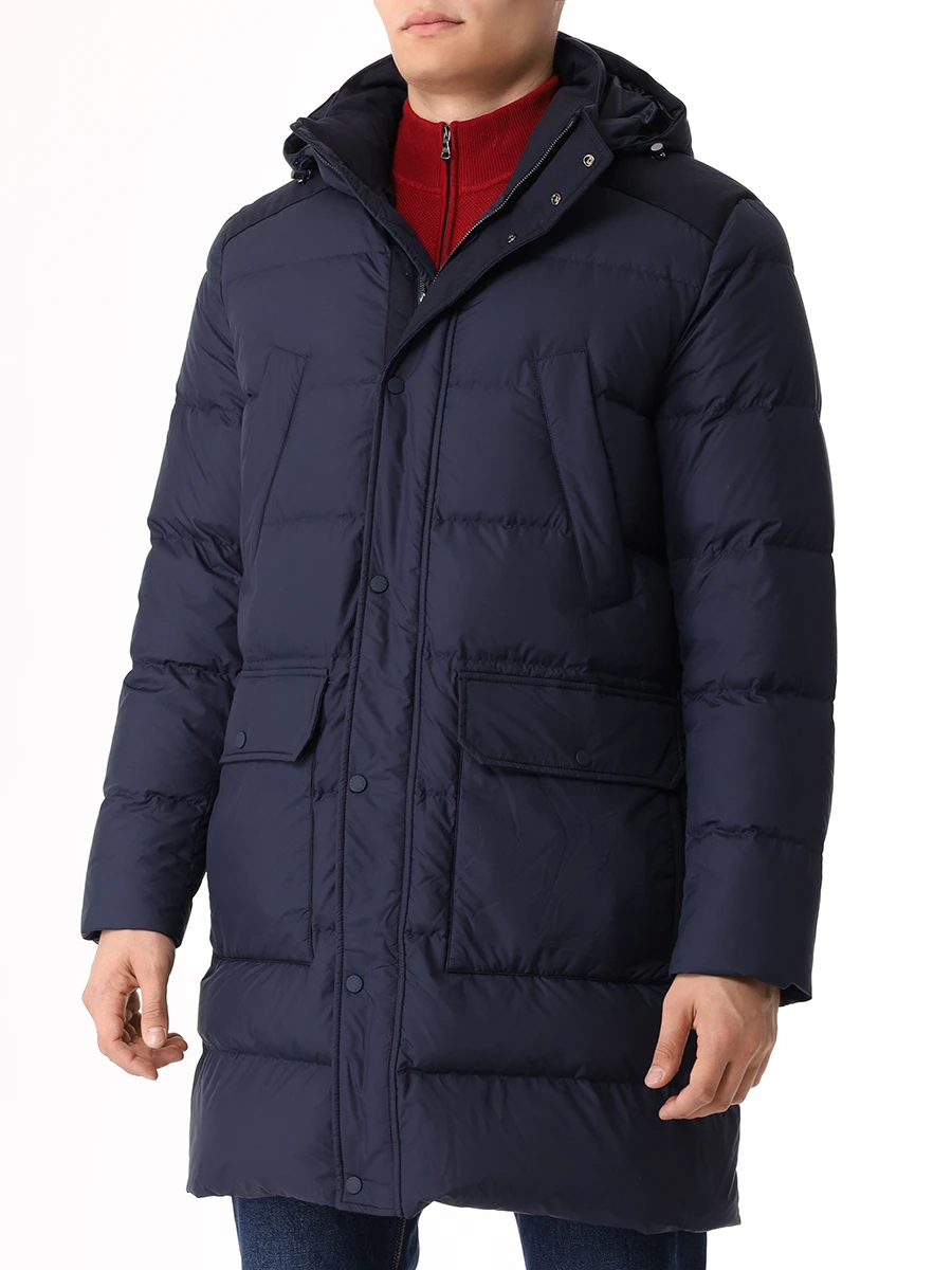 Пуховик стеганый