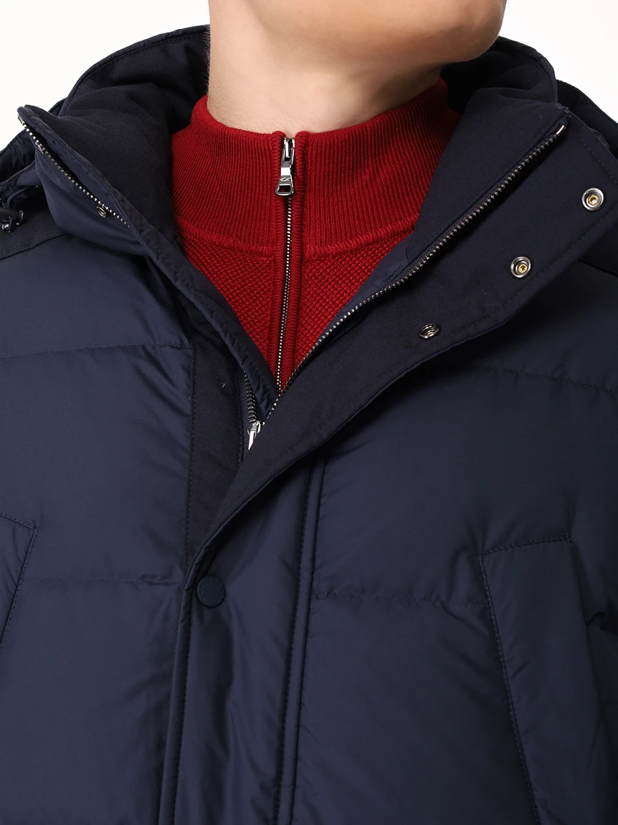 Пуховик стеганый