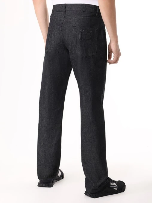 Джинсы Regular Fit хлопковые DOLCE & GABBANA