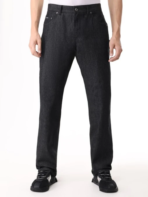 Джинсы Regular Fit хлопковые DOLCE & GABBANA