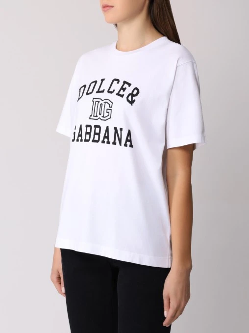 Футболка хлопковая DOLCE & GABBANA