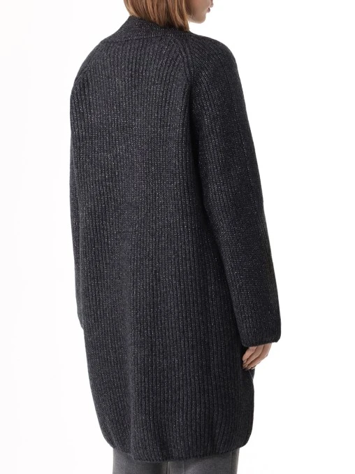 Кардиган шерстяной с люрексом LE TRICOT PERUGIA