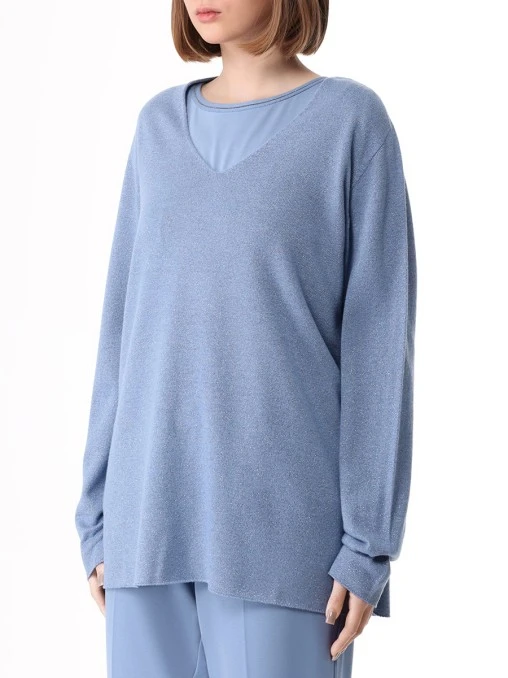 Джемпер шерстяной LE TRICOT PERUGIA