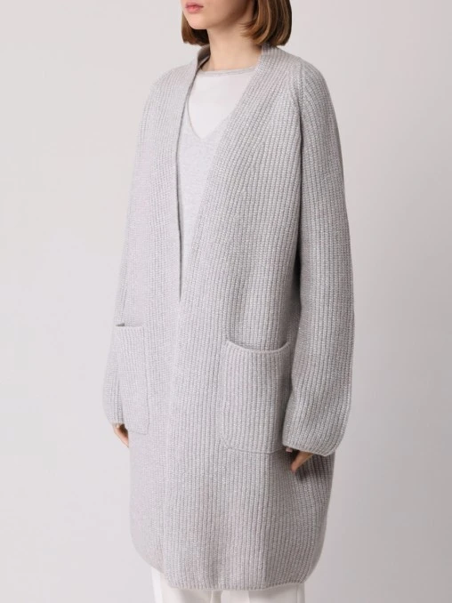 Кардиган шерстяной с люрексом LE TRICOT PERUGIA