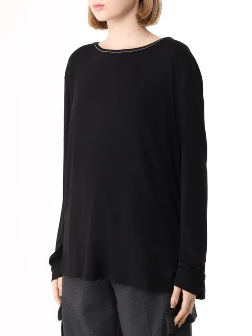 Джемпер из вискозы LE TRICOT PERUGIA
