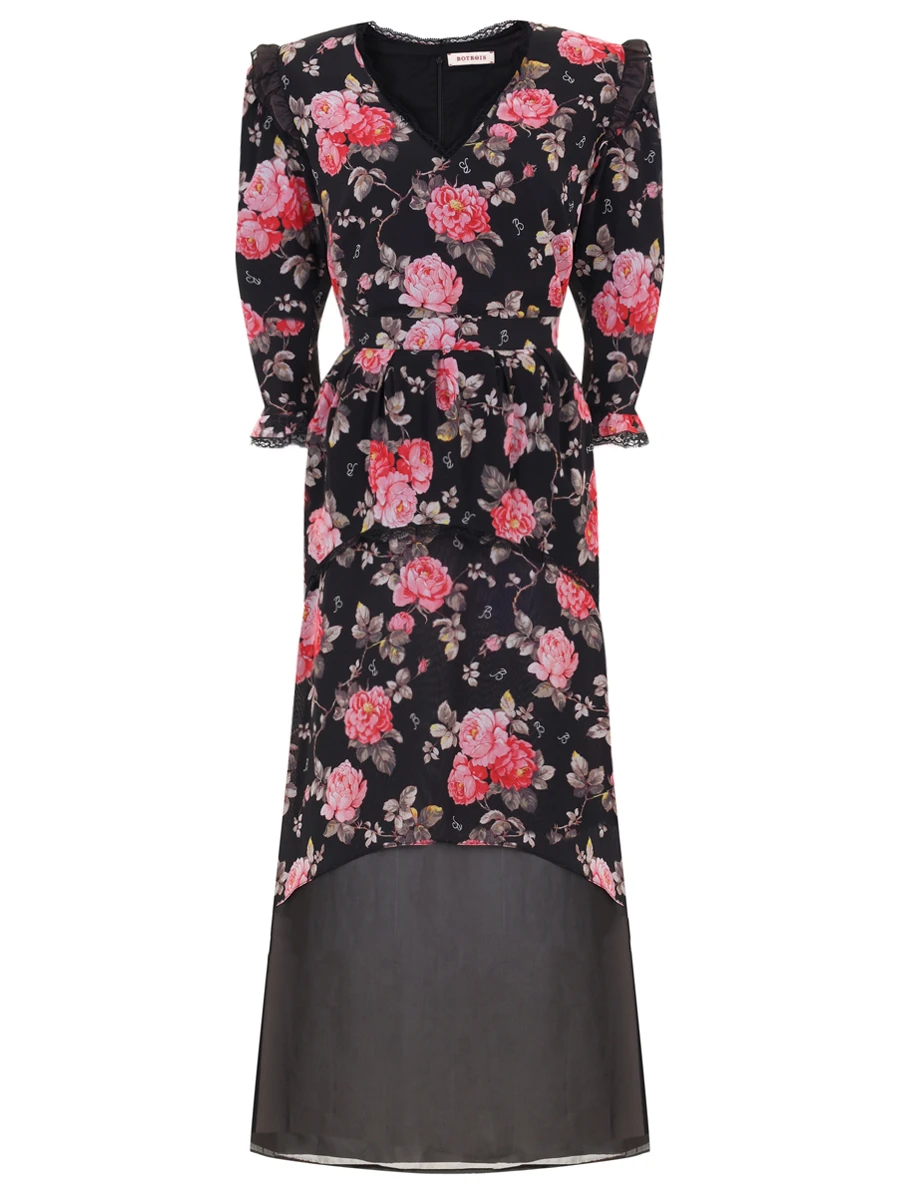 Платье из вискозы