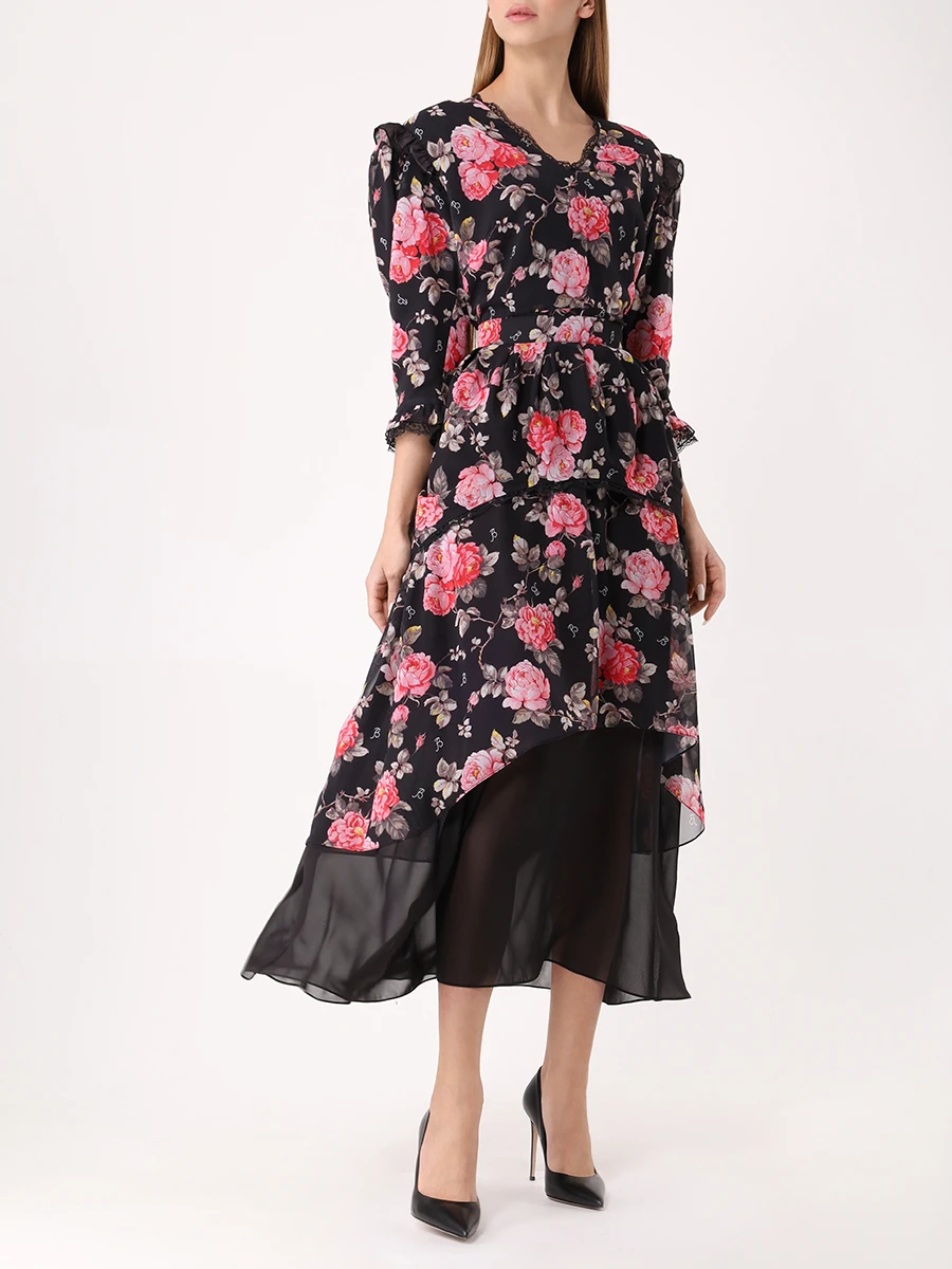 Платье из вискозы