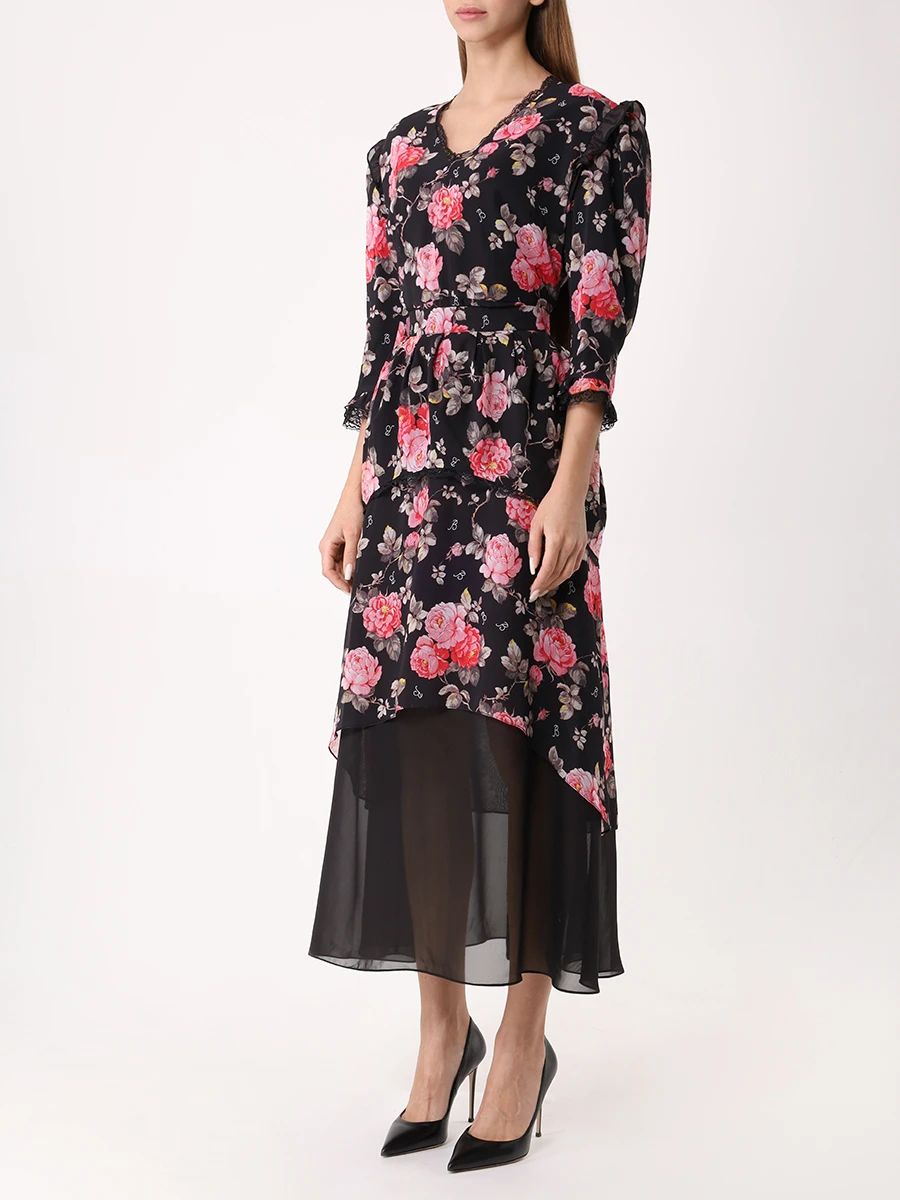 Платье из вискозы