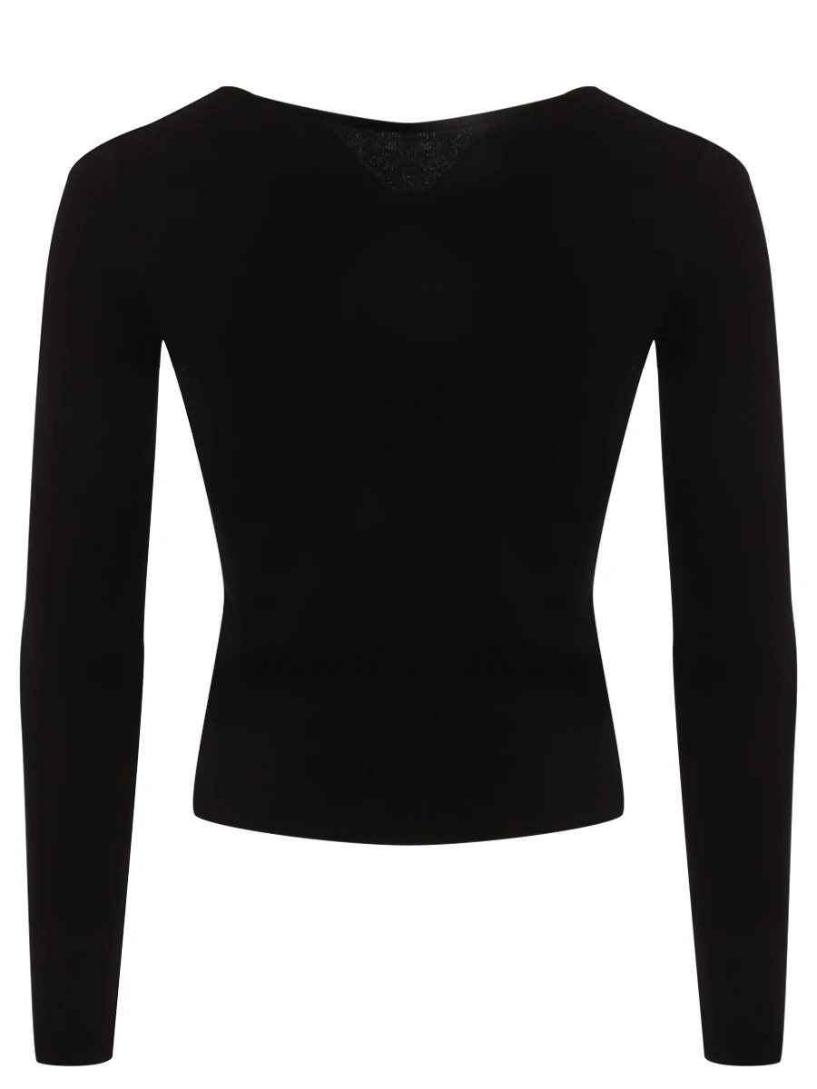 Пуловер однотонный