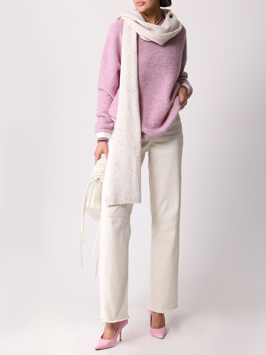 Пуловер шерстяной