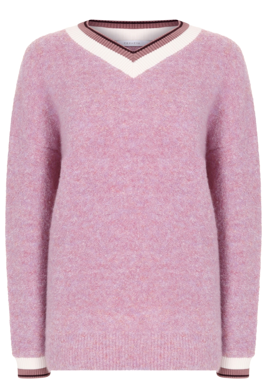 Пуловер шерстяной