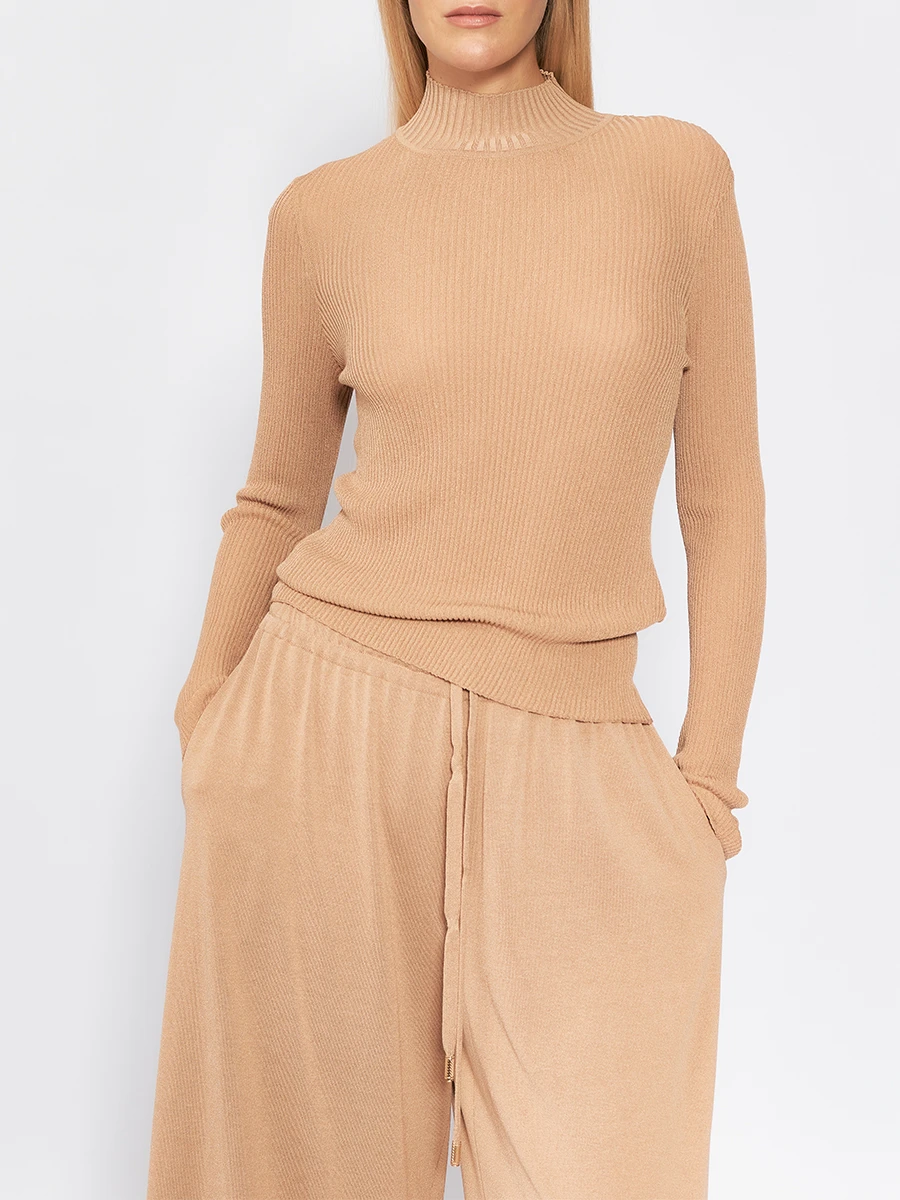 Водолазка шелковая