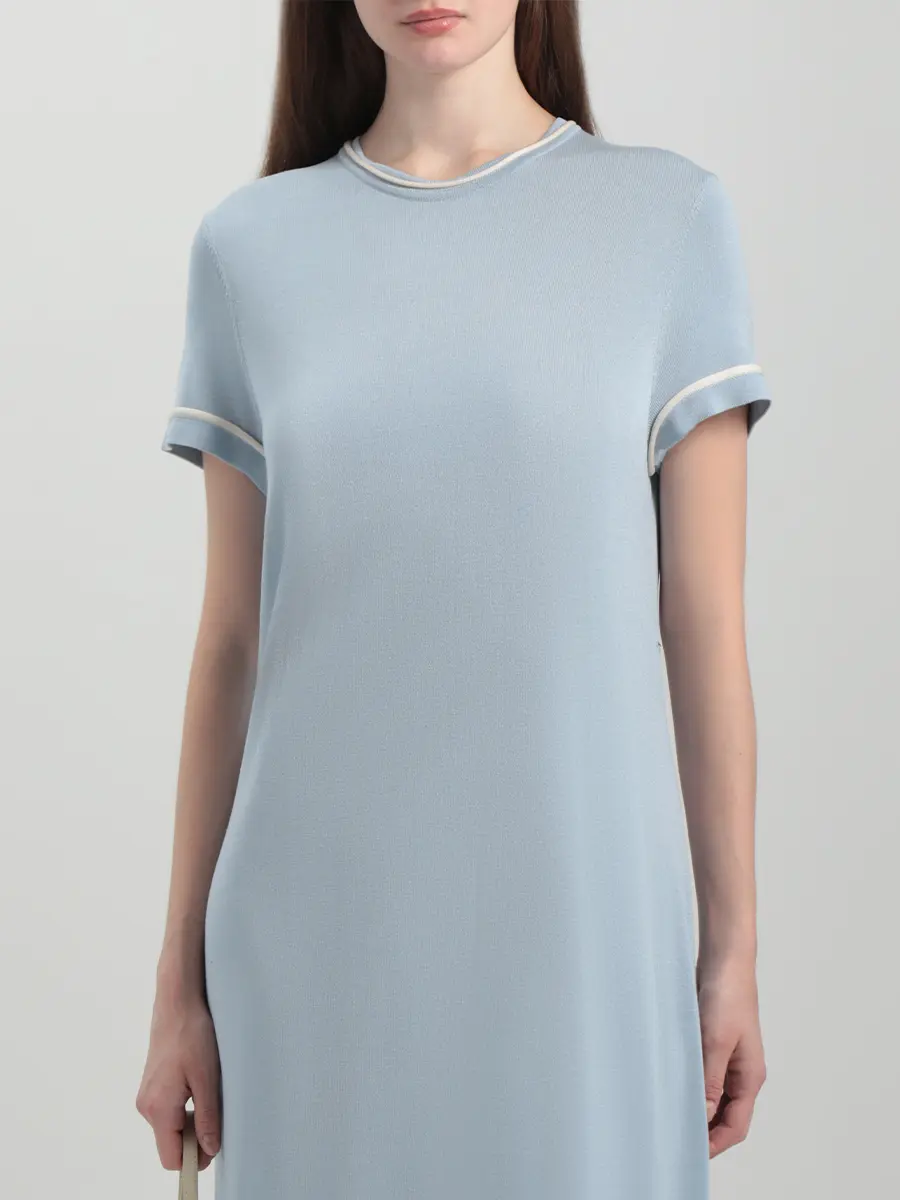 Платье шелковое