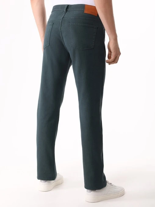 Джинсы Regular Fit хлопковые CANALI