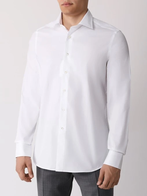 Рубашка Slim Fit хлопковая CANALI