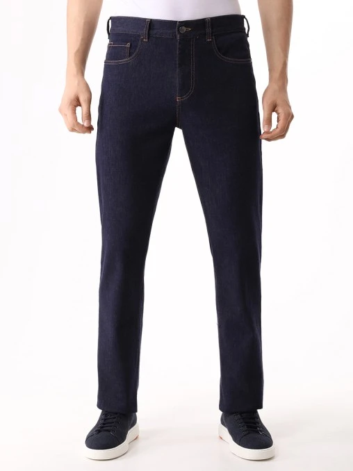 Джинсы Regular Fit хлопковые CANALI