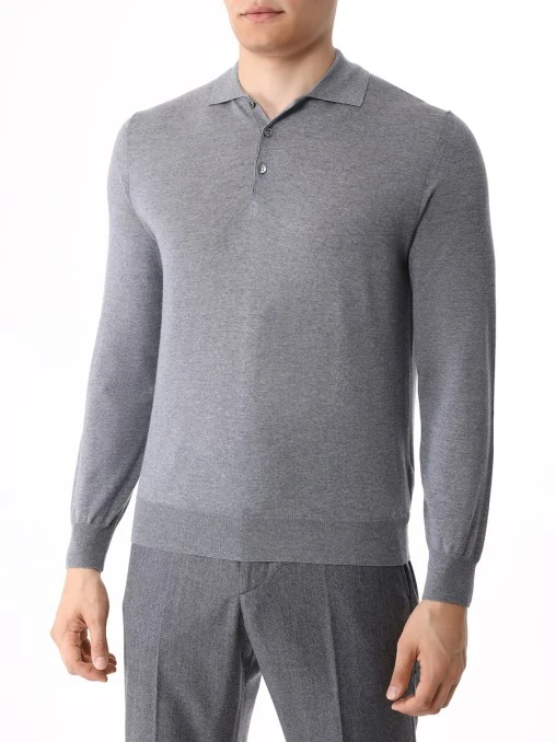 Поло шерстяное CANALI