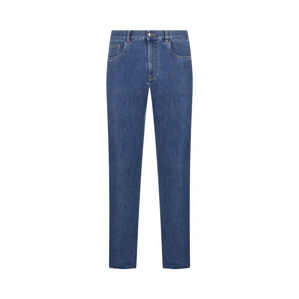 Джинсы Regular Fit хлопковые