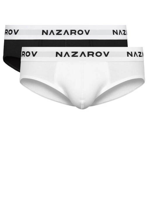 Набор из двух хлопковых брифов NAZAROV