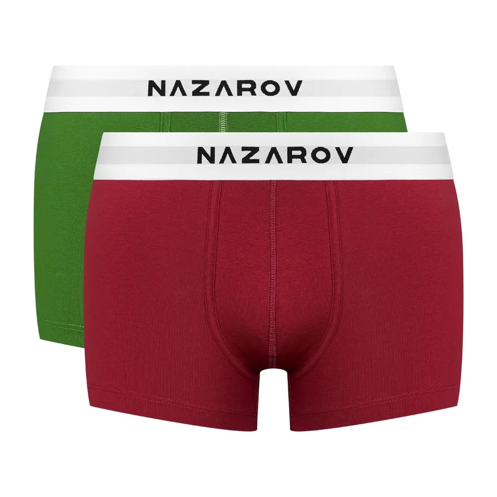 Набор из двух хлопковых боксеров